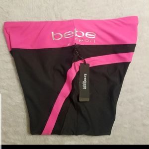 bebe sport active capris/ leggings